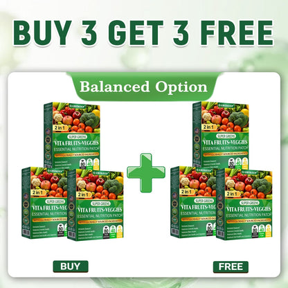 Parche de nutrición esencial de frutas y verduras Vita 𝐀𝐌𝐙𝐊𝐄𝐄𝐏®